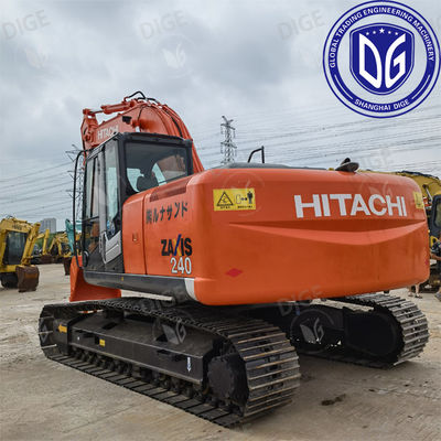 ZX240 Used Hitachi Excavator con solida qualità di costruzione