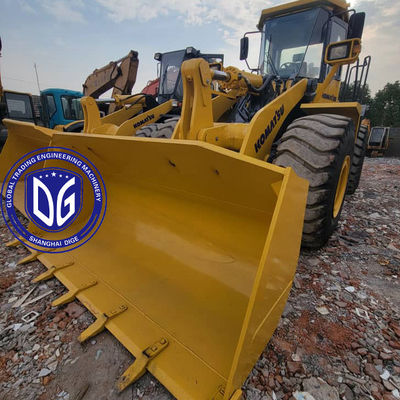 Caricatore frontale Komatsu WA470-3 Caricatore usato attrezzature di costruzione per ingegneria mineraria di grandi dimensioni