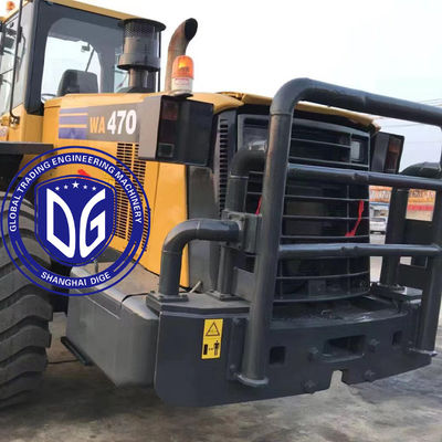 Caricatore frontale originale Komatsu WA470-6 Caricatore usato in buone condizioni