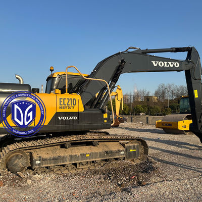 Usato Volvo EC210 21Ton Escavatore idraulico da trascinamento Quasi nuovo di alta qualità