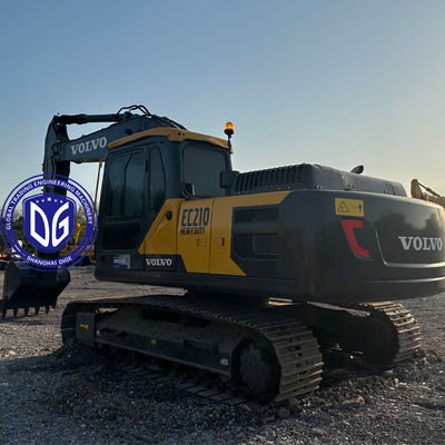 Usato Volvo EC210 21Ton Escavatore idraulico da trascinamento Quasi nuovo di alta qualità