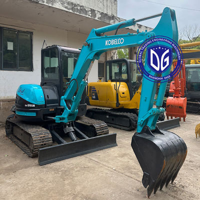 Escavatori idraulici usati SK55 Kobelco Mini Crawler,5.5 tonnellate, 90% nuovo, pronto per la vendita.