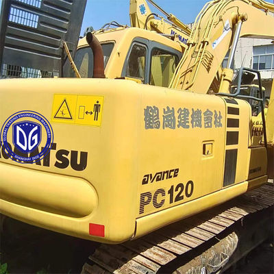 Usata Komatsu PC120 escavatore da 12 tonnellate, originale dal Giappone, Buone prestazioni, in vendita