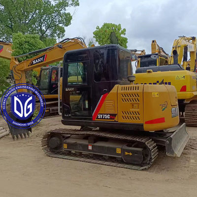 Usata Sany SY75C 7.5Ton piccola escavatrice in buone condizioni e pronta per la vendita