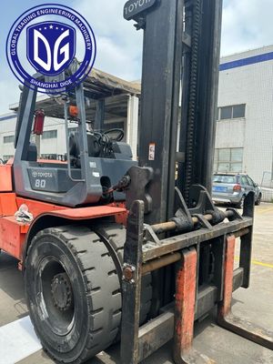 8t 8FDA80 Toyota Used Forklift Potente Used Forklift Macchina idraulica