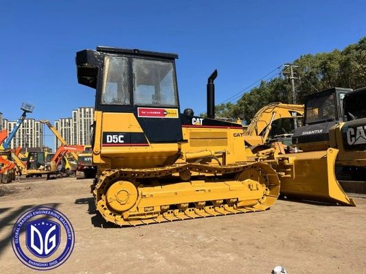 D5C Caterpillar Used Dozer Bulldozer idraulico con potenza meravigliosa