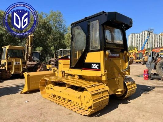 D5C Caterpillar Used Dozer Bulldozer idraulico con potenza meravigliosa