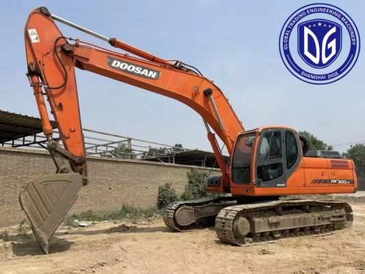 Risparmio di tempo e lavoro DX300LC 30t usato escavatore Doosan con altamente durevole