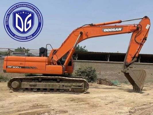 Risparmio di tempo e lavoro DX300LC 30t usato escavatore Doosan con altamente durevole