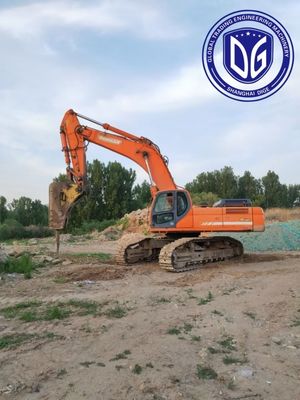 Escavatore da 50 tonnellate usato Doosan DX500LC con controllo preciso dell'escavazione