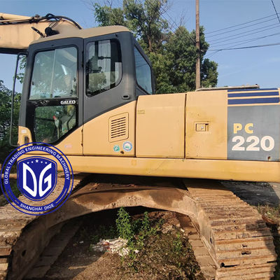 Escavatore Komatsu originale da 22 tonnellate PC220-7 Origine dal Giappone Controlli ergonomici