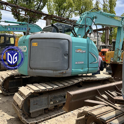 SK125 12,5 tonnellate Kobelco Used Crawler Excavator Origine dal Giappone Basse emissioni