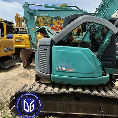 Usato Kobelco SK70 7Ton Piccolo Escavatore Originale Dal Giappone Ottima funzione