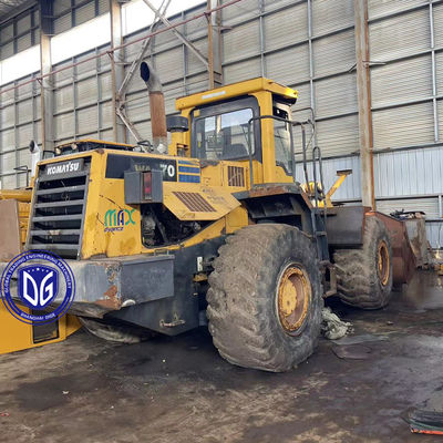 Caricatore frontale originale Komatsu WA470-6 Caricatore usato in buone condizioni