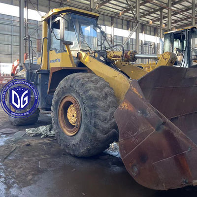 Original Komatsu WA470-6 caricatore usato anti-slip tracce e sistema di raffreddamento efficiente