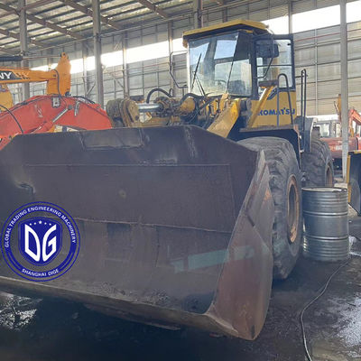 Original Komatsu WA470-6 caricatore usato anti-slip tracce e sistema di raffreddamento efficiente