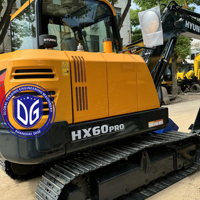 Hyundai HX60 6ton Crawler Excavator Nuovo e più recente modello con bassi livelli di rumore