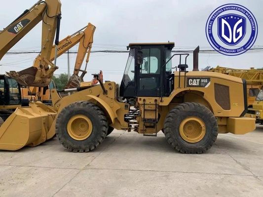Pala gommata Caterpillar 950GC usata, potente, 19 tonnellate, motore originale