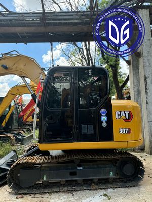 Escavatore per gatti 307 Escavatore per bruchi usati 7 tonnellate