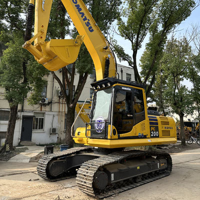 Escavatori di 20 tonnellate di marca giapponese Komatsu PC200-8N1 Escavatori usati per le attrezzature da costruzione Komatsu