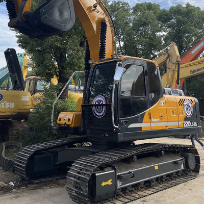 Escavatori di 20 tonnellate di marca coreana Hyundai 220LC-9S Escavatori usati per le attrezzature da costruzione Hyundai