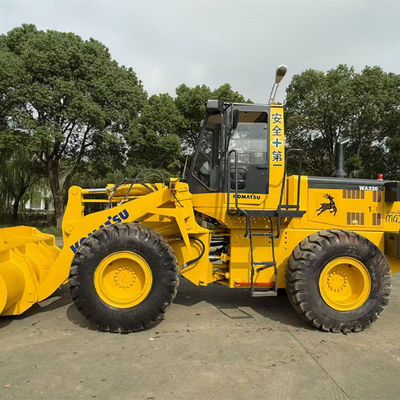 Caricatore della marca giapponese Komatsu WA320 Caricatore usato per le attrezzature da costruzione Komatsu