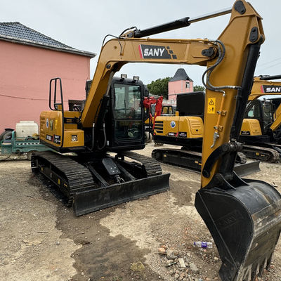 7.5Ton China Brand Excavator Sany SY75 Used Excavator In vendita Sany attrezzature da costruzione