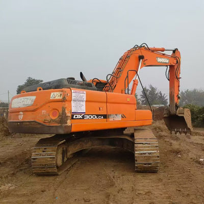 Escavatore idraulico usato originale Doosan DX300LCA con motore DE08TIS