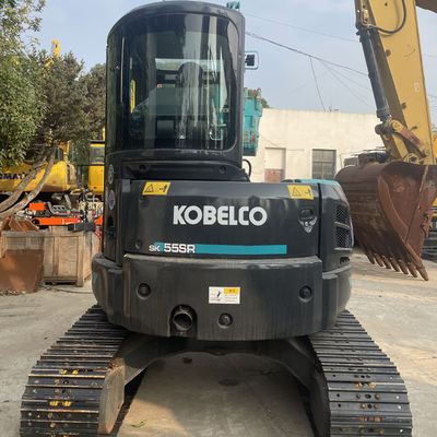SK55 mini escavatore usato da 5,5 tonnellate Kobelco con buona qualità eccellente funzione