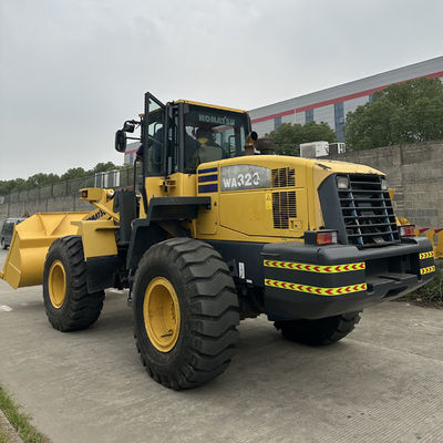 Caricatore usato WA320-5 Giappone Komatsu WA320-3 WA320-5 WA470-3 WA470-6 Caricatore a ruote In ottime condizioni