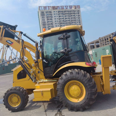 Escavatori usati Caterpillar Backhoe Loader con guida tecnica remota per tutta la vita