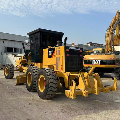 Forma idraulica di guida Caterpillar Grader 140h 14677kg Peso della macchina per la classificazione accurata della strada
