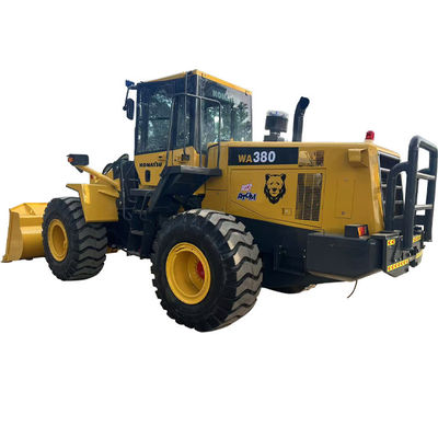 Komatsu WA380 caricatore a ruote di prim'ordine e per marchi esportati 7,97m*2,78m*3,38m Lunghezza*larghezza*altezza