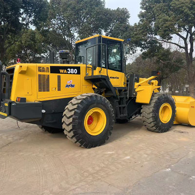 Komatsu WA380 caricatore a ruote di prim'ordine e per marchi esportati 7,97m*2,78m*3,38m Lunghezza*larghezza*altezza