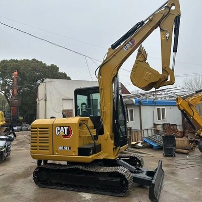 Escavatore usato Caterpillar 5,6 km/h Velocità e manovrabilità per siti di ricostruzione urbana occupati
