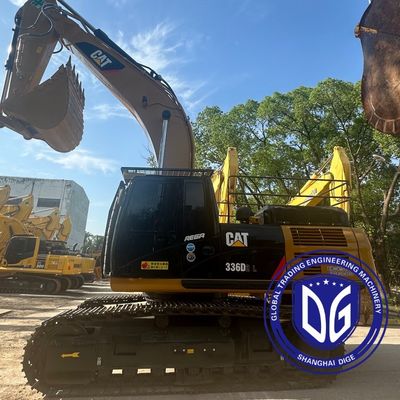 Escavatore usato Caterpillar 336D in vendita pronto per la spedizione in Sud America