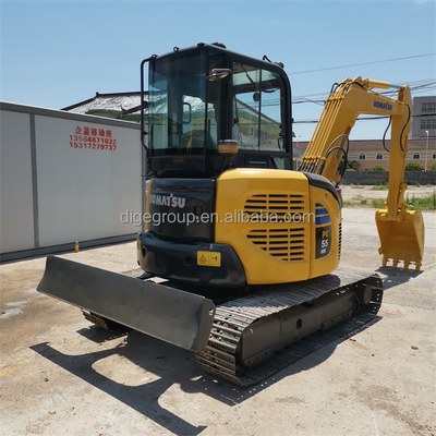 Used Komatsu PC55 Crawler Excavator 5.5ton with 1 Year Warranty