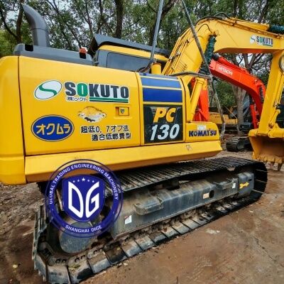 Giappone Usato Komatsu Escavatore PC130 Escavatore idraulico 13 tonnellate Usato Escavatore con secchio di 0,5m3