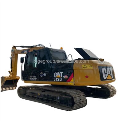 Escavatore Caterpillar 312D da 12t usato in stock al miglior prezzo, escavatore robusto, durevole e potente in vendita