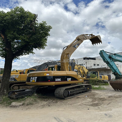 Escavatore usato Caterpillar 320C 20t in magazzino al miglior prezzo Escavatore robusto resistente e potente in vendita