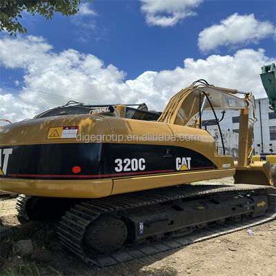 Escavatore usato Caterpillar 320C 20t in magazzino al miglior prezzo Escavatore robusto resistente e potente in vendita