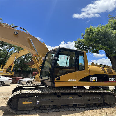 Escavatore usato Caterpillar 320C 20t in magazzino al miglior prezzo Escavatore robusto resistente e potente in vendita
