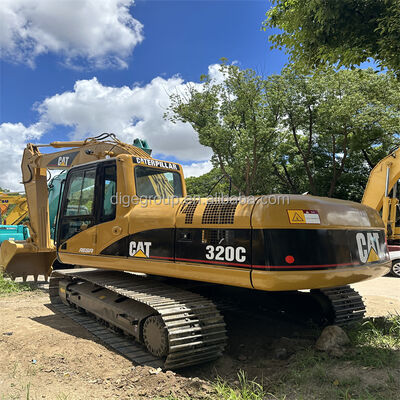 Escavatore usato Caterpillar 320C 20t in magazzino al miglior prezzo Escavatore robusto resistente e potente in vendita
