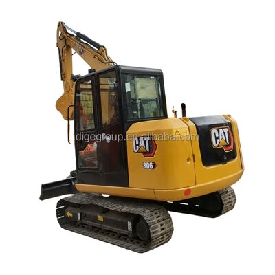 Escavatore Caterpillar 306E 6t usato in stock a prezzo conveniente, escavatore robusto, durevole e potente