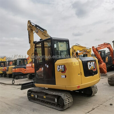 Escavatore Caterpillar 306E 6t usato in stock a prezzo conveniente, escavatore robusto, durevole e potente