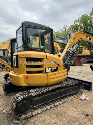 Escavatore Caterpillar 303.5E usato da 3,5t in stock a prezzo conveniente, escavatore robusto e durevole