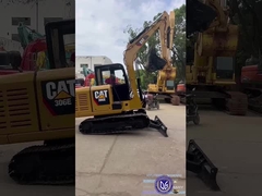 Usato 306E 6T Caterpillar Crawler Mini Excavator Sistema di controllo di risposta rapida